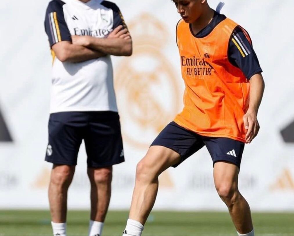 Arda Güler impresiona en su adaptación al ritmo del Real Madrid bajo el sistema de Ancelotti