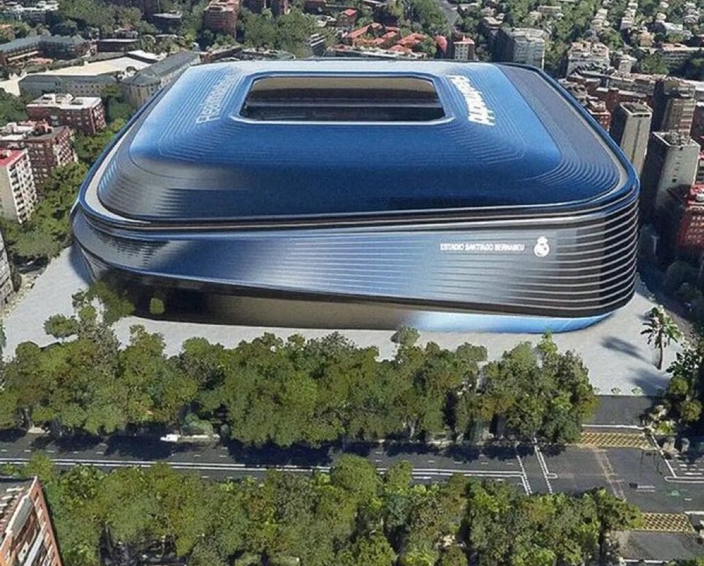 La nueva capacidad del Santiago Bernabéu del Real Madrid será de 85.000 personas.
