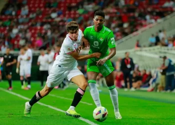 Juanlu, el canterano destacado del Sevilla FC en la pretemporada