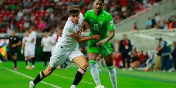 Juanlu, el canterano destacado del Sevilla FC en la pretemporada