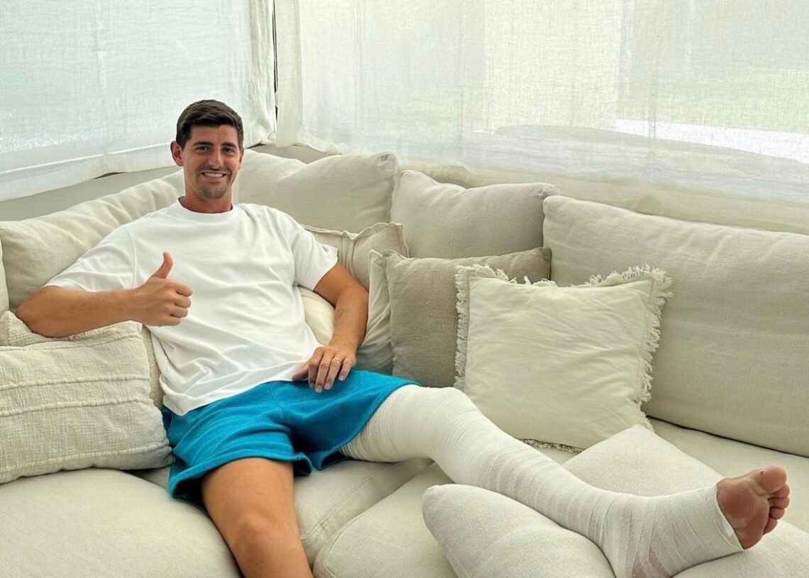 Thibaut Courtois Enfrenta su Lesión con Determinación y Gratitud