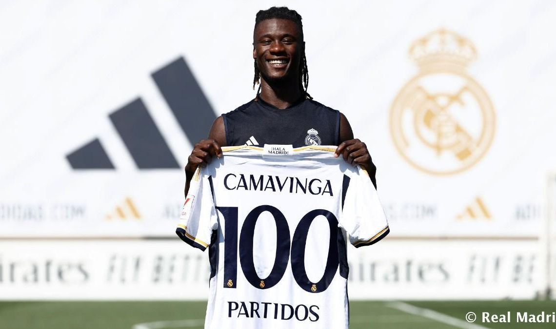 Camavinga llega a 100 partidos, Carlo le manda mejorar más