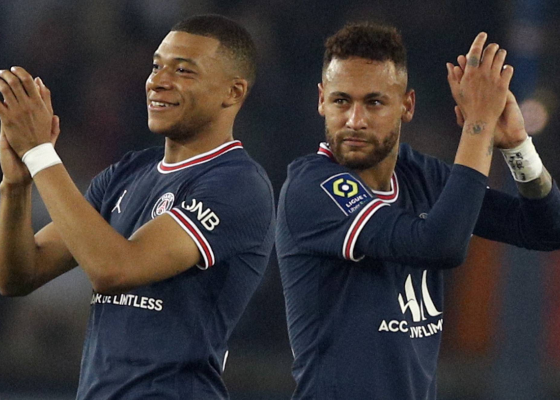 Neymar no puede ni ver a Mbappé