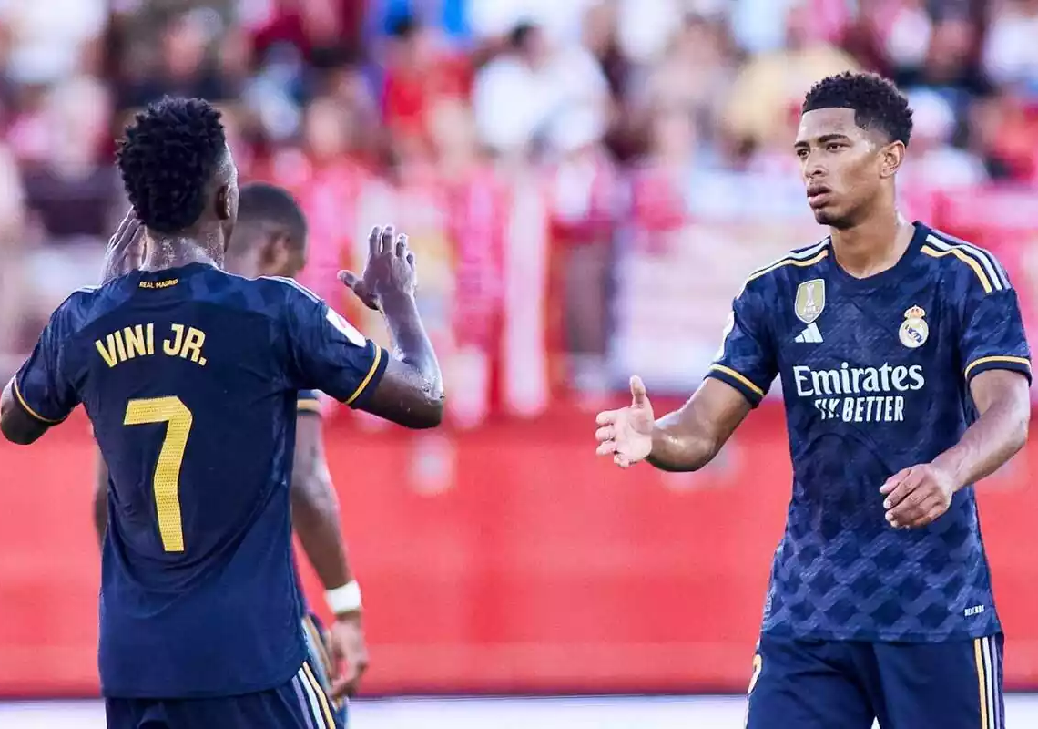 Vinicius y Bellingham