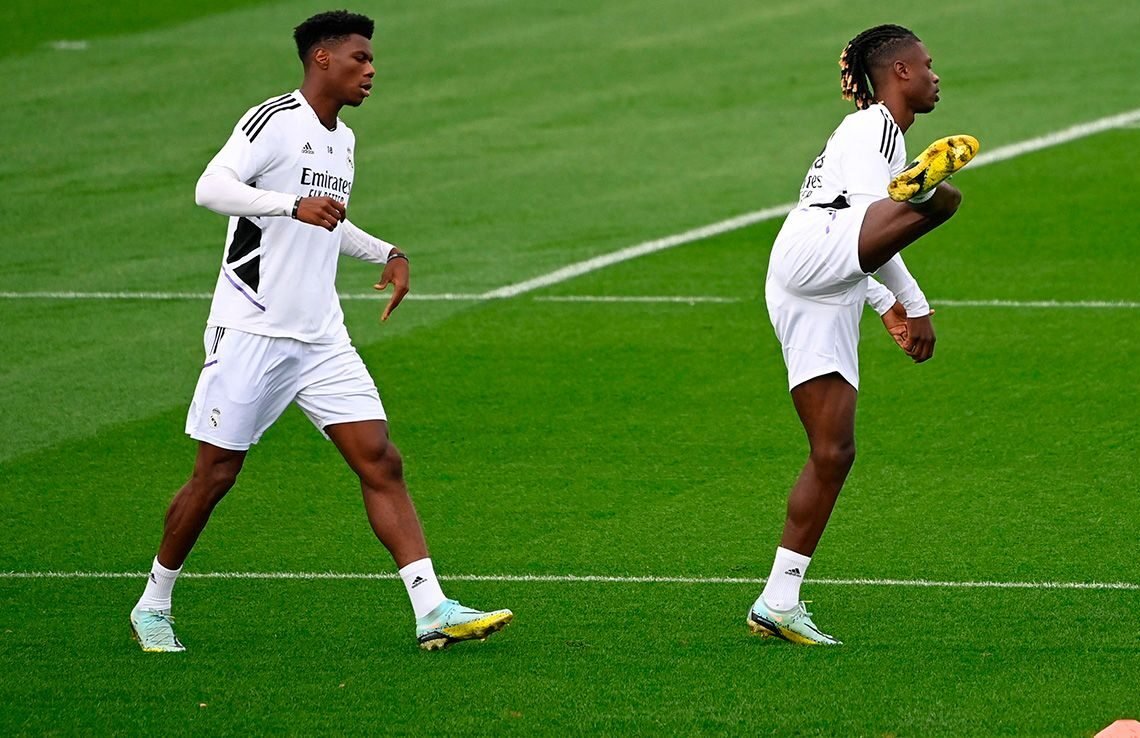 Tchouaméni y Camavinga Encabezarán la Alineación Titular del Real Madrid en su Próximo Partido
