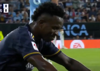 Se retira temprano del partido contra el Celta de Vigo debido a molestias