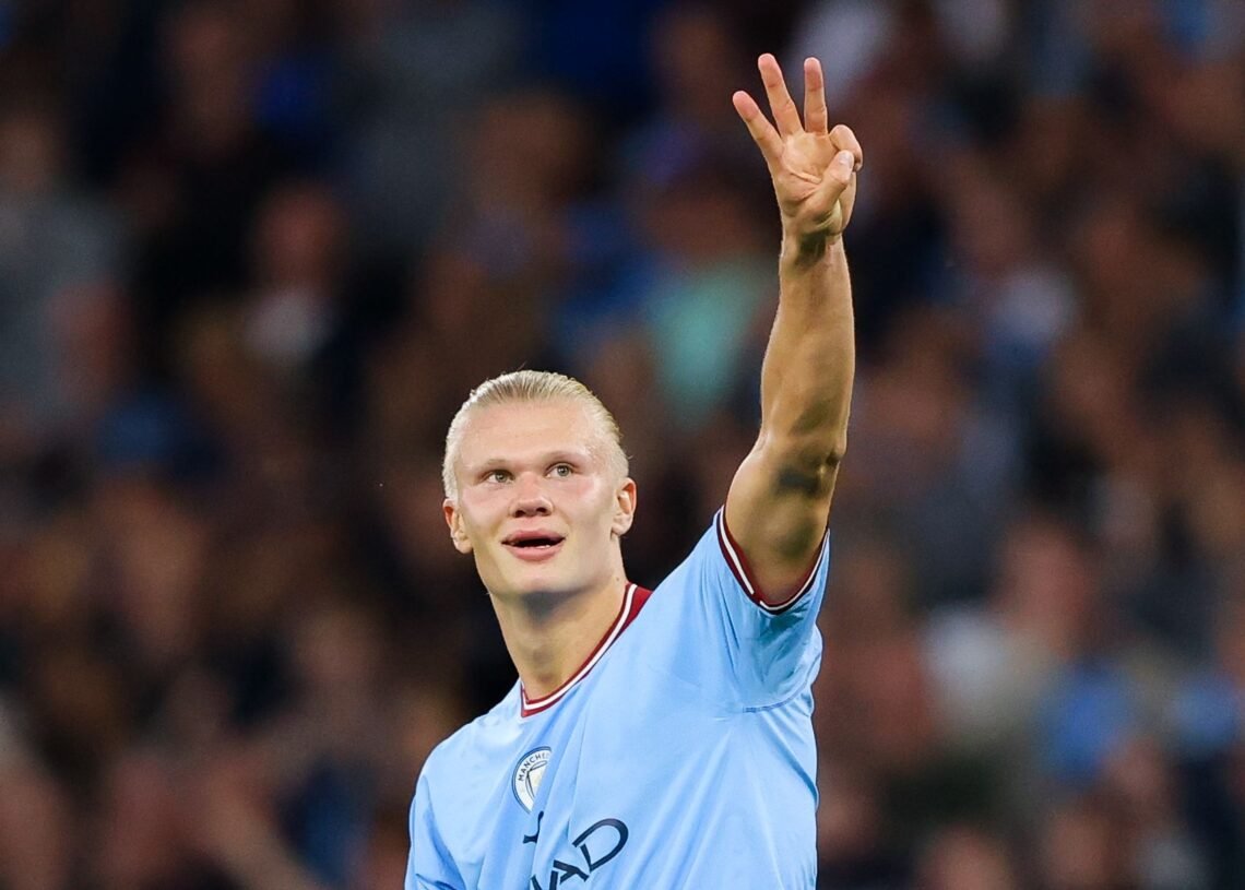 Haaland lo volvió a hacer