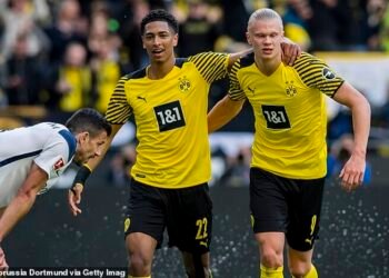 Haaland Alucinana con Bellingham