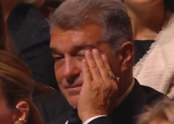Joan Laporta llora por la final del Mundial