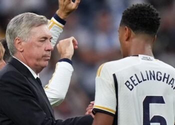 Ancelotti Celebra por Bellingham