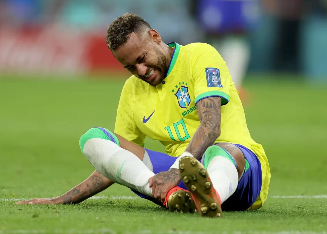Neymar, lesión.