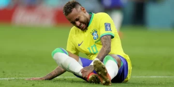 Neymar, lesión.