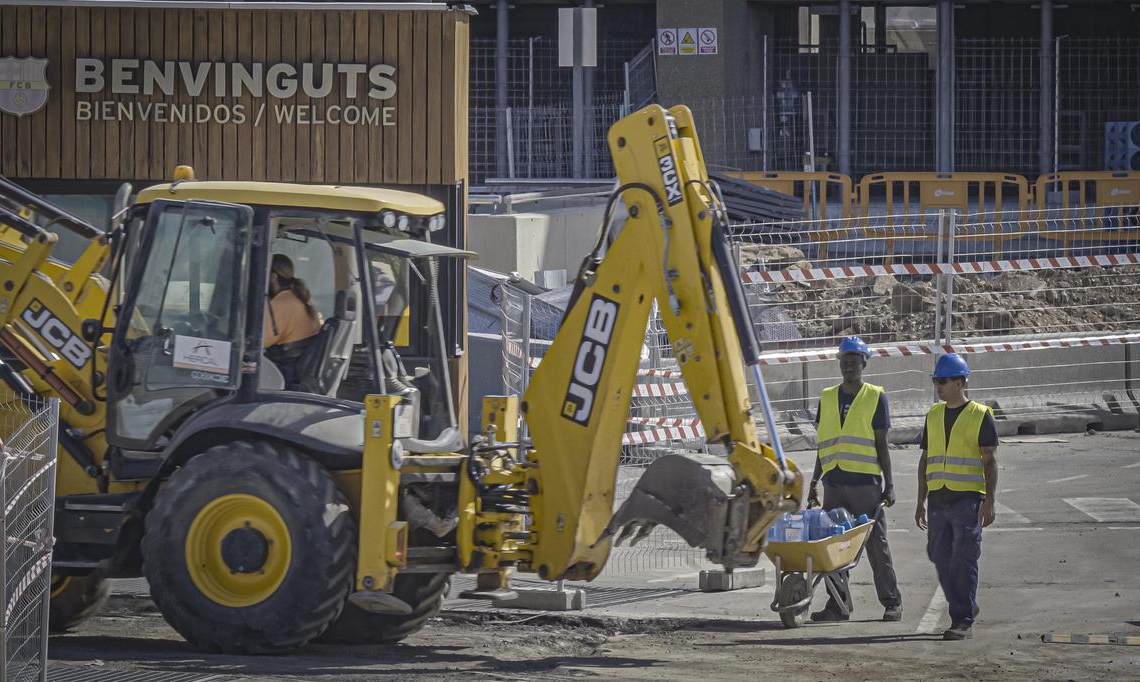 MACROINVESTIGACIÓN en las obras del Camp Nou por la policía