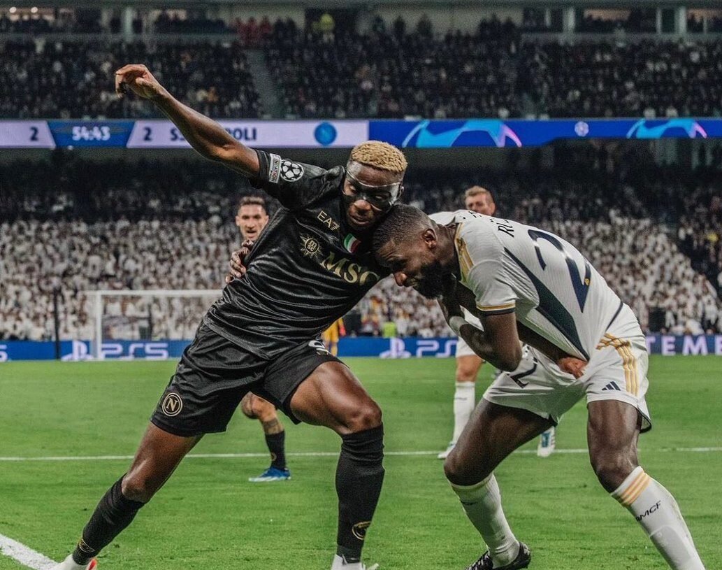 Rüdiger y Osimhen Intercambian Mensajes de Camaradería