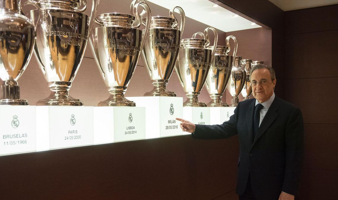 La llegada de Florentino Pérez a la presidencia del Real Madrid (2000-2005)