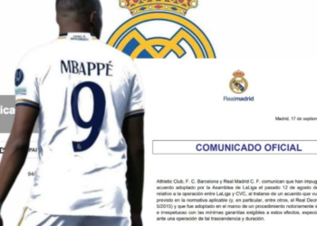 RETIRAN EL COMUNICADO OFICIAL SOBRE MBAPPÉ