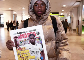 Endrick LLEGÓ a Madrid ante el ACOSO de la prensa