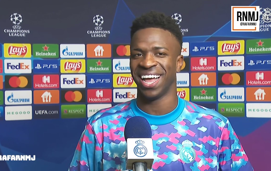 ILUSIONANTES palabras de Vinicius Jr