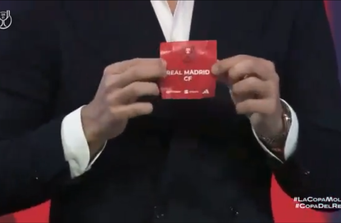 TONGAZO en el sorteo de Copa del Rey