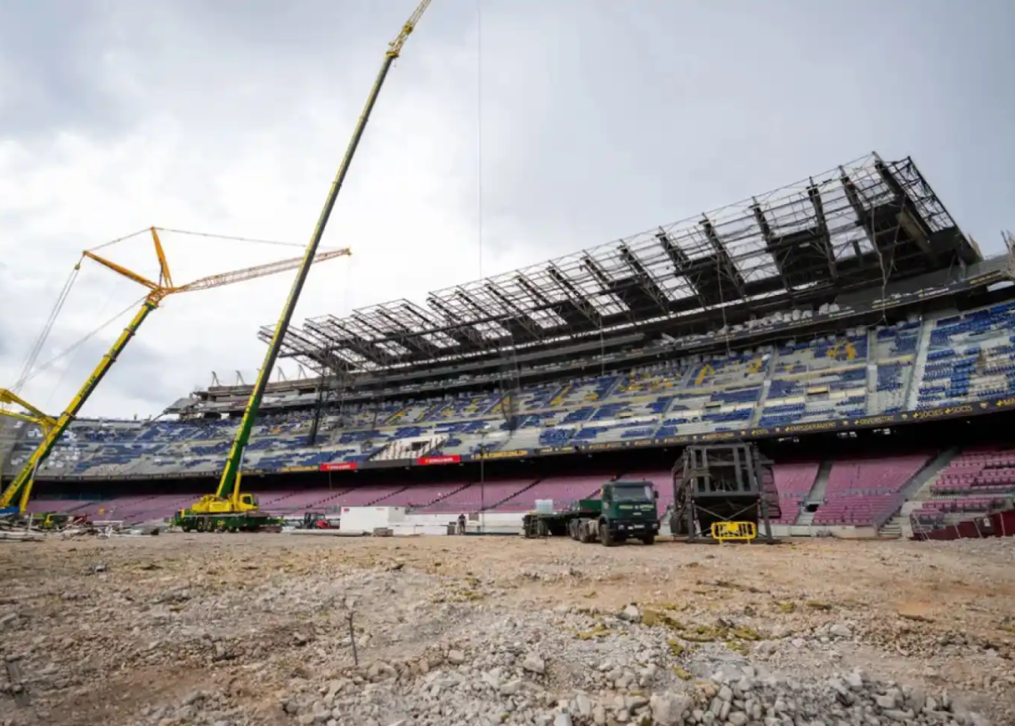 El Barça SEÑALADO por las obras del Camp Nou