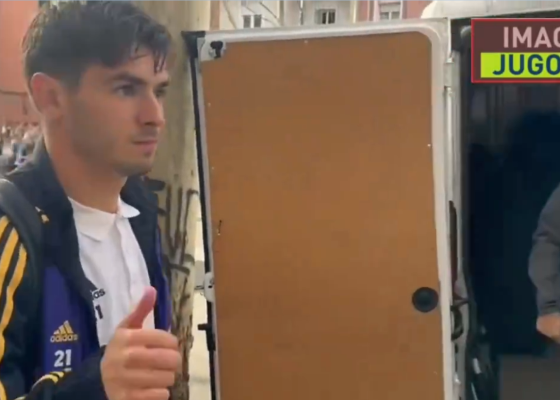 El gesto de Brahim con el Chiringuito cuando le hablan de Mbappé