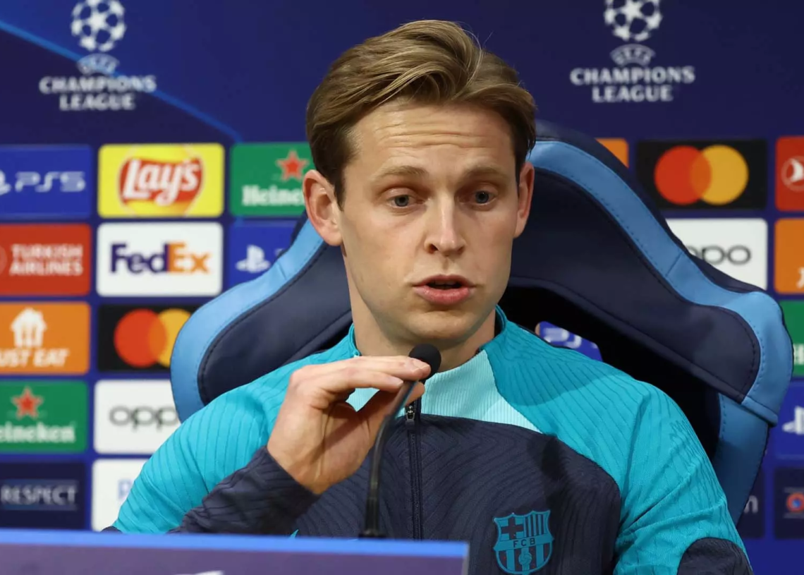 DE JONG EXPLOTA EN RDP con esta RAJADA ÉPICA