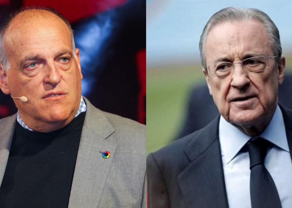 El vídeo VIRAL de Tebas SEÑALANDO a Florentino