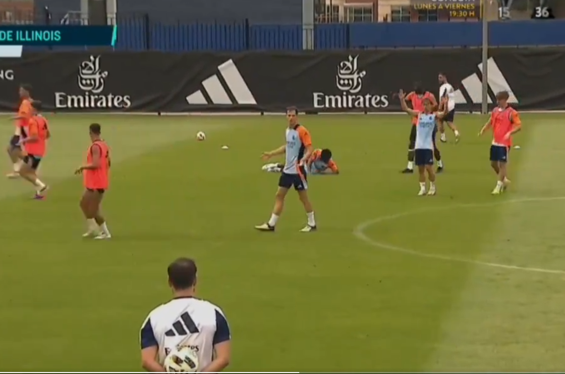 DURÍSIMA ENTRADA de Rüdiger a Endrick