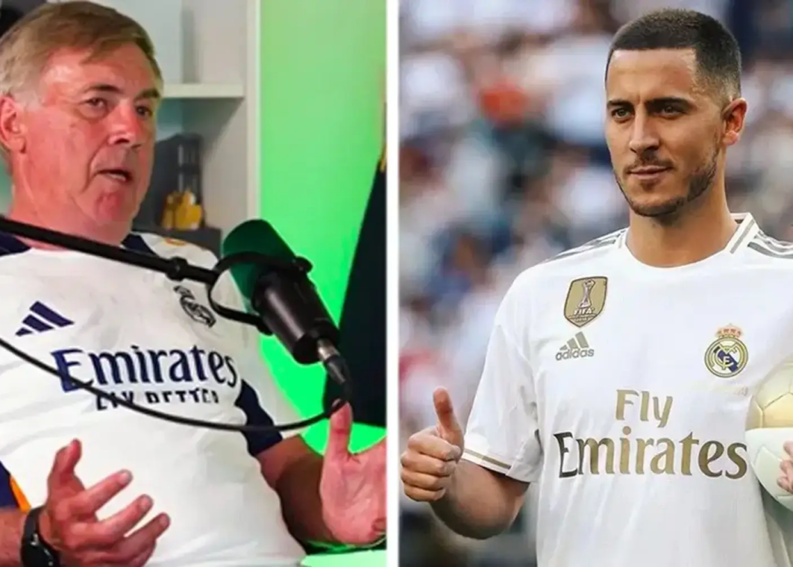 Ancelotti explica lo que realmente sucedió con Hazard